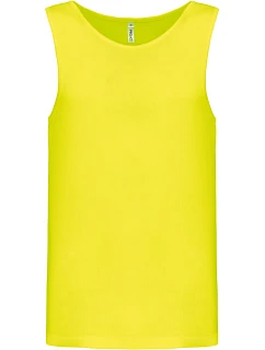 Kariban ProAct PA 441 Pánské sportovní tílko 20.P441 fluorescent yellow