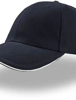 Liberty Sandwich 6 panelová kšiltovka  navy/white model 22411119 - Atlantis Headwear