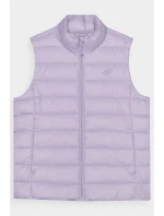 Dámský Bezrukávník Pevný S Límcem 4F Fialový 4FWAW24TVJAF139-52S Dámský Bezrukávník Pevný S Límcem 4F Fialový 4FWAW24TVJAF139-52S