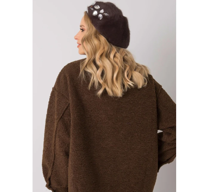 Dámská čepice BF38834 1 tmavě hnědá