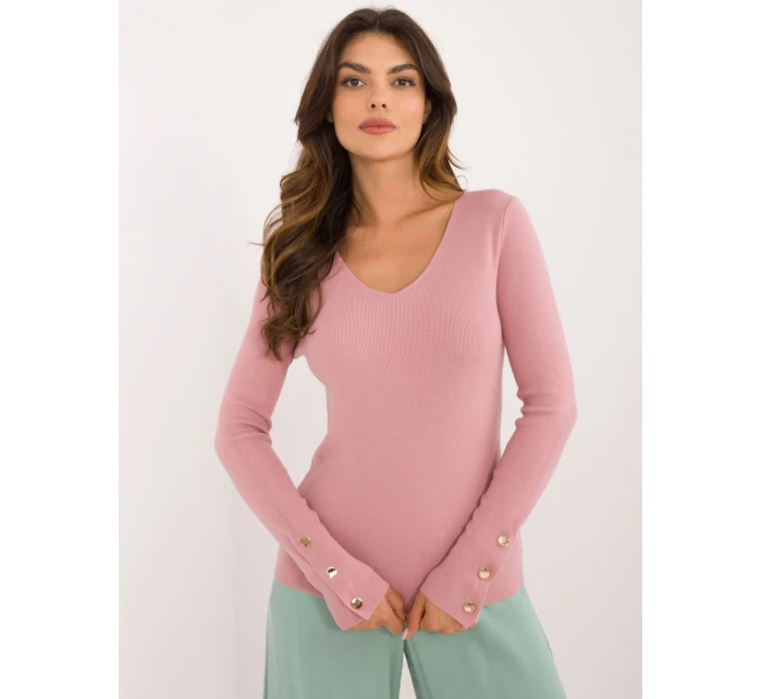 Jumper AT SW 2334.49 tmavě růžový