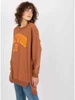 Mikina VI BL 3102.01P světle hnědá