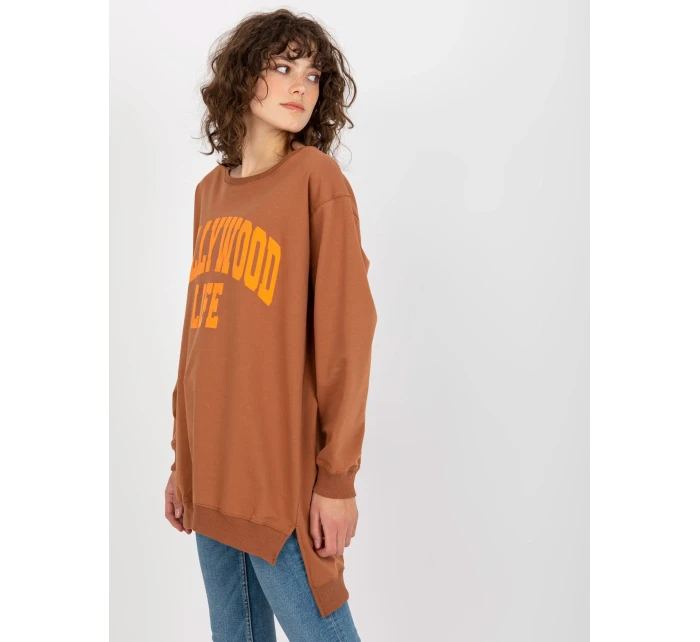 Mikina VI BL 3102.01P světle hnědá