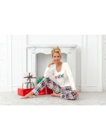 Pyžamo Ho Ho Long Ecru - Donna Pyžamo Ho Ho Long Ecru - Donna