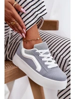 Dámské tenisky na platformě – modré Tellnira Dámské tenisky na platformě – modré Tellnira