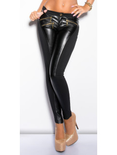 Sexy KouCla Treggings in leather look application