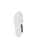 Dámské sandály Desert Kiss-Sunny Flair W 114143-CHOC hnědé - Skechers Dámské sandály Desert Kiss-Sunny Flair W 114143-CHOC hnědé - Skechers