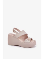 Bota na klínech model 213460 Step in style Bota na klínech model 213460 Step in style