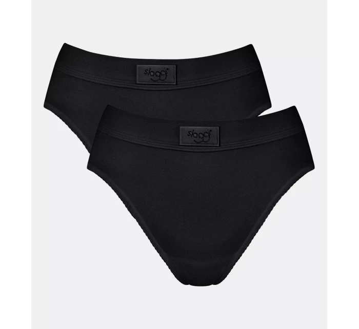 sloggi Double Comfort Tai 2P - BLACK - SLOGGI BLACK - SLOGGI