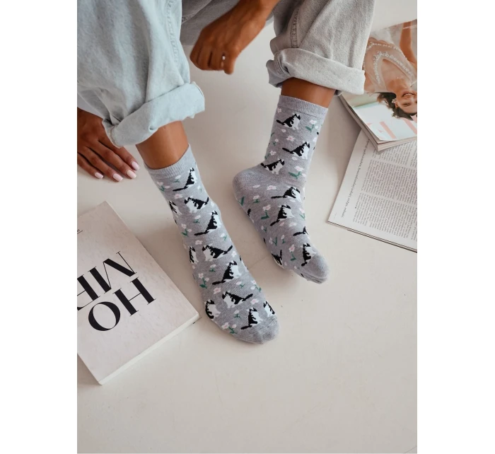 ponožky a květiny 3741 model 21197982 - Milena ponožky a květiny 3741 model 21197982 - Milena