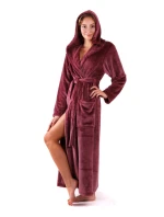 Dámský župan Siena s kapucí 3156 starorůžová - Vestis Dámský župan Siena s kapucí 3156 starorůžová - Vestis
