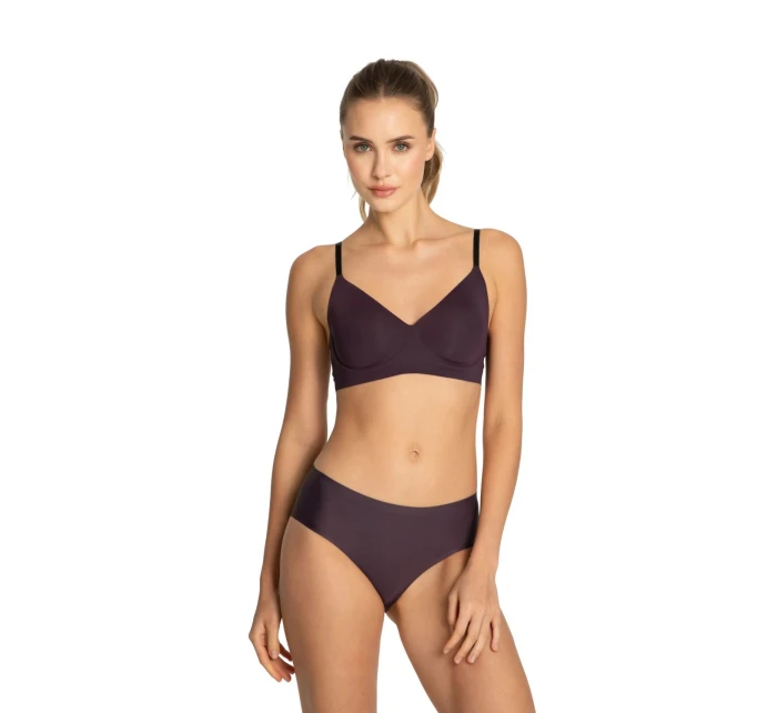 Dámské kalhotky Simple classic dark plum - JULIMEX Dámské kalhotky Simple classic dark plum - JULIMEX