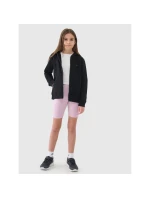 Dívčí mikina s kapucí model 21435818 - 4F Dívčí mikina s kapucí model 21435818 - 4F