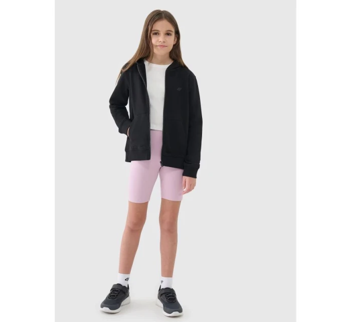 Dívčí mikina s kapucí model 21435818 - 4F Dívčí mikina s kapucí model 21435818 - 4F