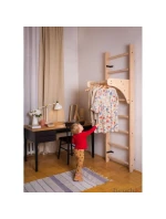 DŘEVĚNÝ ŽEBŘÍK S LAVIČKOU 112