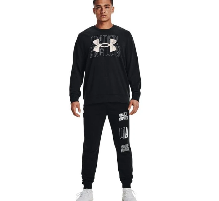 UA Rival Terry Logo Crew M 1370391 001 Pánská mikina - Under Armour