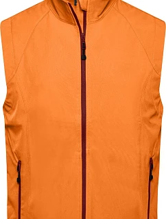 Daiber JN 1022 Pánská 3-vrstvá softshellová vesta 02.1022 orange