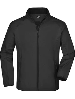 JN Pánská 2vrstvá promo softshellová bunda 02. black/black model 22530143 - Daiber