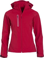 Clique Milford Jacket Women Dámská 3-vrstvá softshellová bunda 67.0928 red