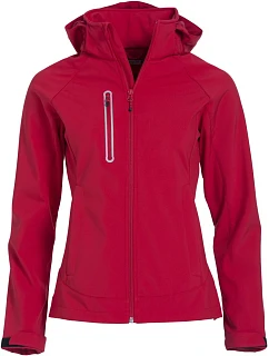 Jacket Women Dámská 3vrstvá softshellová bunda red model 22454872 - Clique