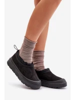 Dámské Sněhule Na Platformě S Svrškem Černé model 21676505 - Boto Dámské Sněhule Na Platformě S Svrškem Černé model 21676505 - Boto