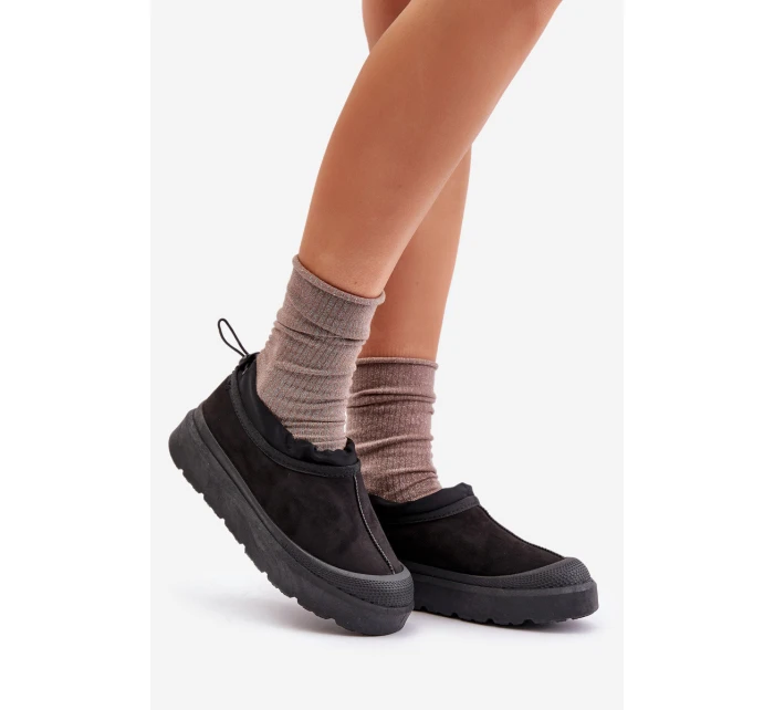 Dámské Sněhule Na Platformě S Svrškem Černé model 21676505 - Boto Dámské Sněhule Na Platformě S Svrškem Černé model 21676505 - Boto