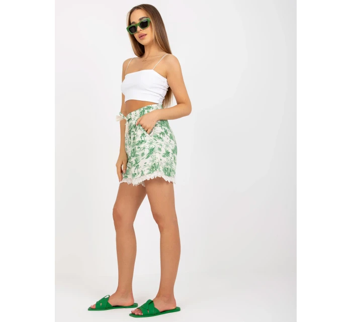 Šortky D73771M62233KA světle béžové