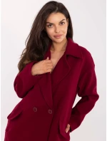 Płaszcz IT PL model 21302404 bordowy - FPrice