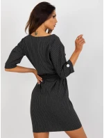 Dámské šaty LK SK 507724 tmavě šedé