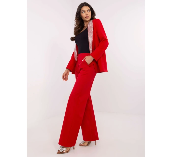 Spodnie LK SP model 20710150 czerwony - FPrice Spodnie LK SP model 20710150 czerwony - FPrice