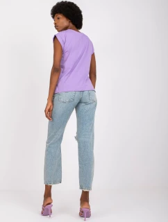 T shirt RV TS model 21207165 fioletowy - FPrice