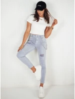 Dámské džínové kalhoty ALEX purple FashionStreet UY1879 Dámské džínové kalhoty ALEX purple FashionStreet UY1879