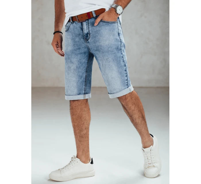 Pánské modré džínové šortky FashionStreet SX2551