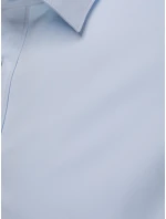 Pánská elegantní hladká modrá košile REGULAR FIT FashionStreet DX2687