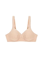 MODERN SOFT+COTTON - Proužkovaná bavlněná podprsenka bez kostic Triumph