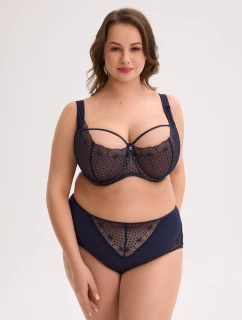 Poloměkká podprsenka Gaia BSM 1323 Veda Maxi Navy blue
