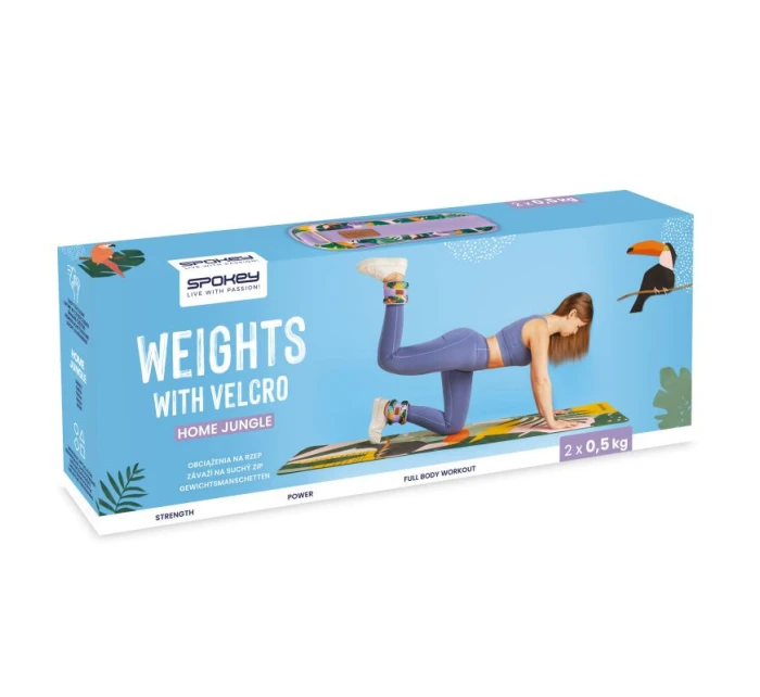 2x 0,5 kg závaží na a zápěstí model 21783998 - Spokey