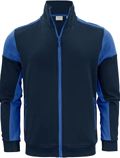 Printer Prime Sweater Full Zip Men Pánská mikina 61.2061 navy/cobalt