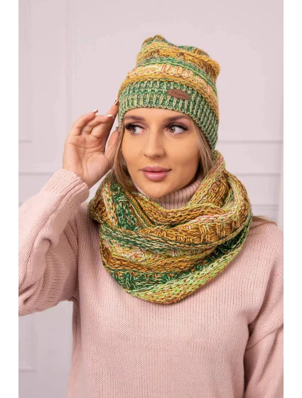 Dámská souprava s fleecem Felix K411 oranžová+zelená Dámská souprava s fleecem Felix K411 oranžová+zelená