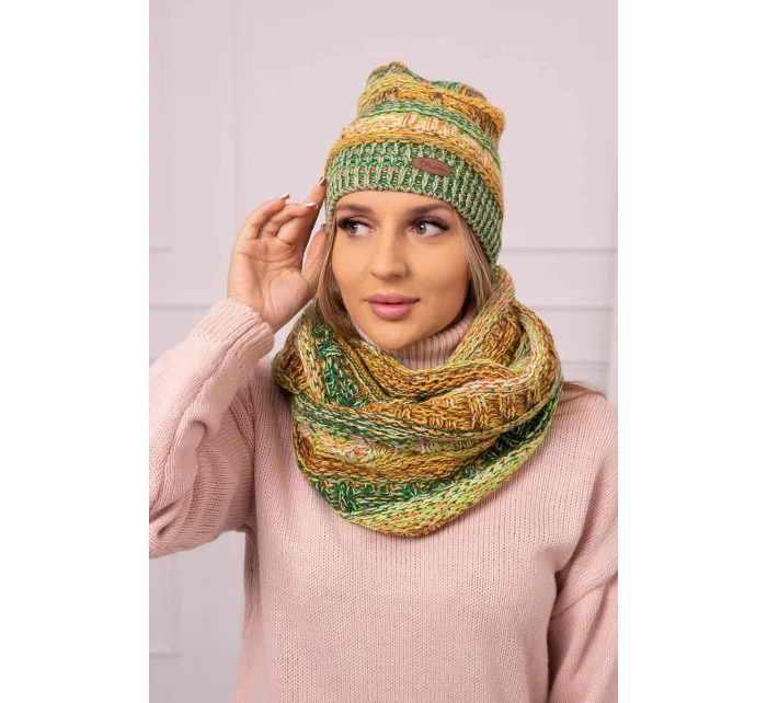 Dámská souprava s fleecem Felix K411 oranžová+zelená Dámská souprava s fleecem Felix K411 oranžová+zelená