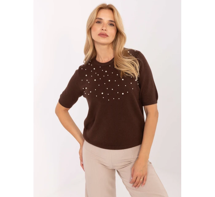 Jumper PM SW PM 5059.15 hnědý Jumper PM SW PM 5059.15 hnědý