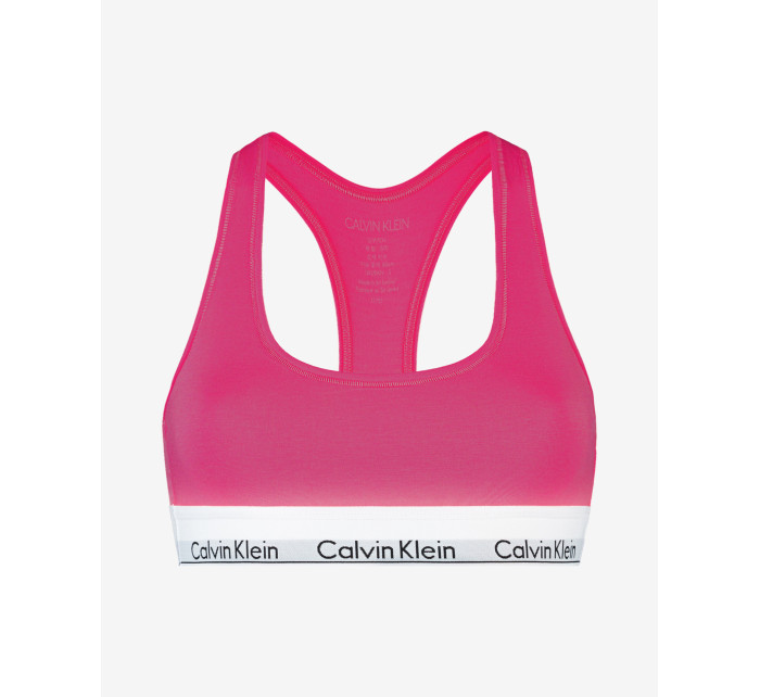 Dámská podprsenka QF5490E VGY - tmavě růžová - Calvin Klein