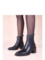 Boty na podpatku model 222368 Solea Boty na podpatku model 222368 Solea