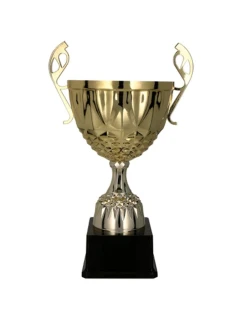 Zlatý kovový pohár model 21827358