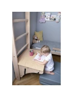 Žebřík s dřevěnou příčkou a příslušenstvím BENCHK 112+A204 dětské
