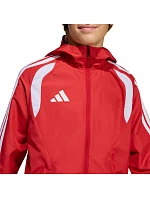 Dětská bunda adidas Tiro 26 Competition All Weather červená KB0155