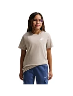 Dětské tričko Sportswear béžové model 22219368 - NIKE Dětské tričko Sportswear béžové model 22219368 - NIKE