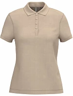 Kariban K 255 Dámské piqué polo 20.K255 light sand