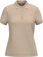 Kariban K 255 Dámské piqué polo 20.K255 light sand