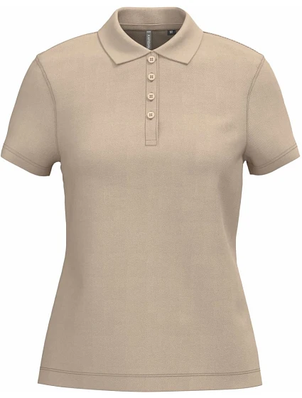 Kariban K 255 Dámské piqué polo 20.K255 light sand